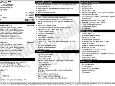 Used 2022 Kia Forte GT w/ GT2 Package image 11