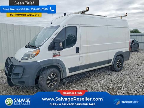 Used 2018 RAM ProMaster 1500 FWD image 1