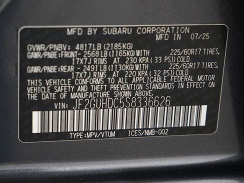 Used 2025 Subaru Crosstrek 2.0i Premium w/ Crosstrek Mirror Package AWD/4WD image 29