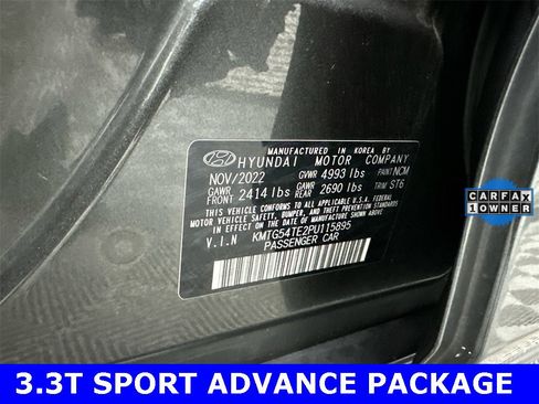 Used 2023 Genesis G70 3.3T w/ Sport Advanced Package image 34