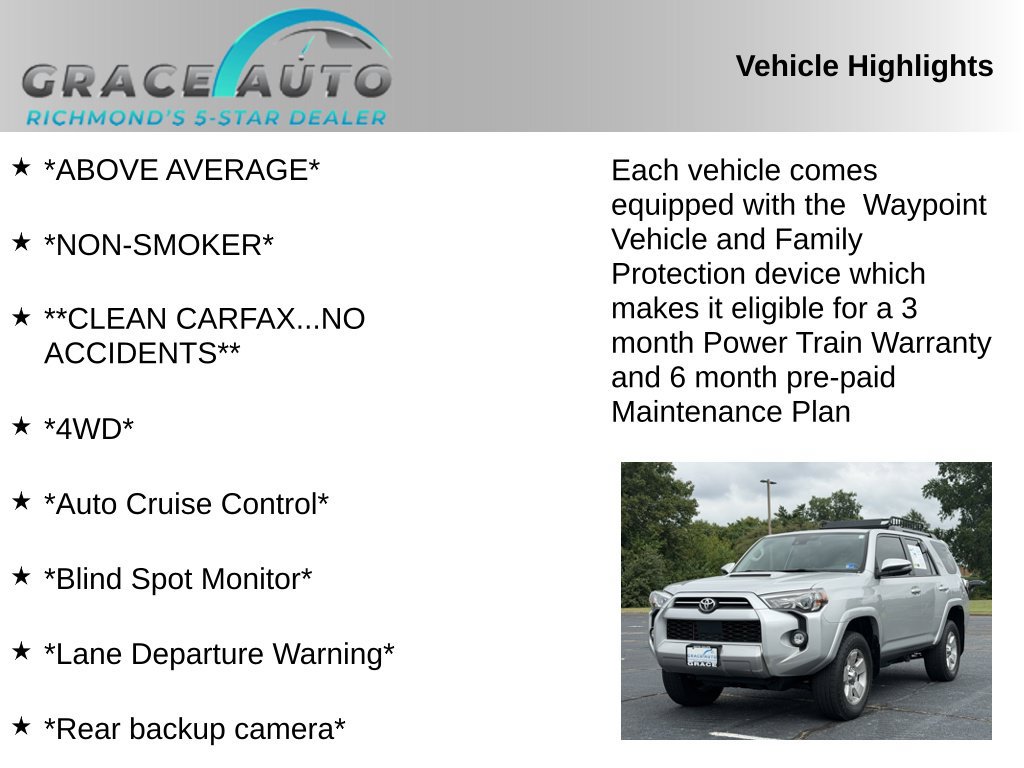 Used 2023 Toyota 4Runner TRD Off-Road Premium w/ Moonroof Package AWD/4WD image 2