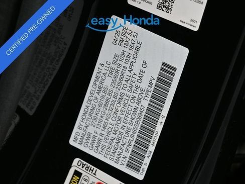 Used 2025 Honda Odyssey EX-L image 19