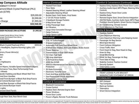 New 2026 Jeep Compass Latitude AWD/4WD image 6