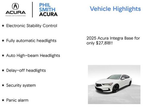 Certified 2025 Acura Integra Base image 10