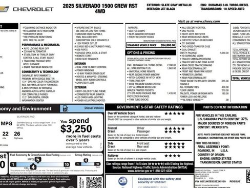 Used 2025 Chevrolet Silverado 1500 RST image 13