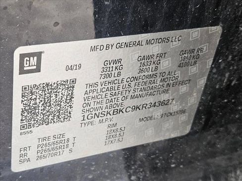 Used 2019 Chevrolet Tahoe LT AWD/4WD image 15