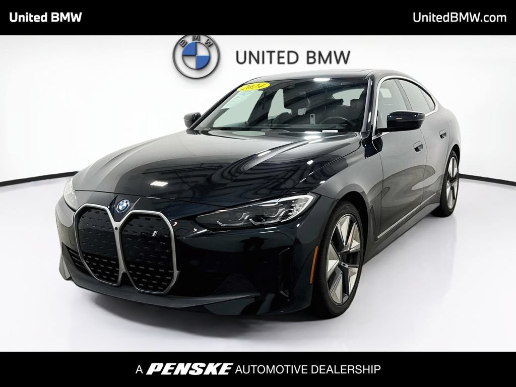 Certified 2024 BMW i4 eDrive40 w/ Premium Package RWD image 1