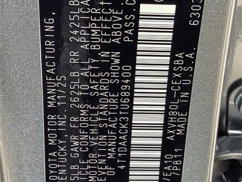 New 2026 Toyota Camry SE image 26