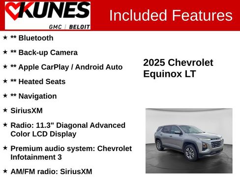 Used 2025 Chevrolet Equinox LT FWD image 2