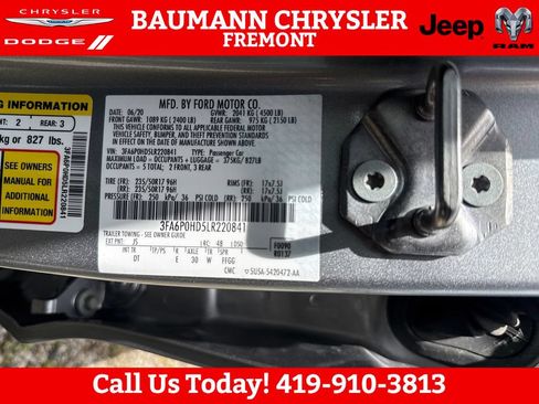 Used 2020 Ford Fusion SE FWD image 30