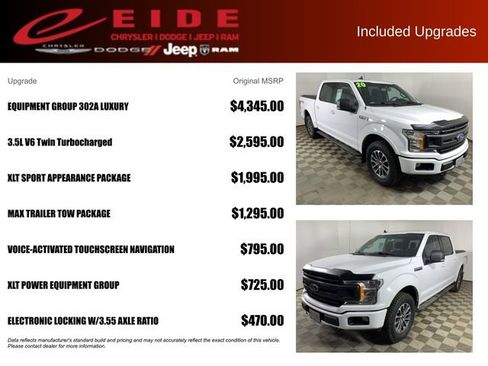 Used 2020 Ford F150 XLT w/ Equipment Group 302A Luxury image 12