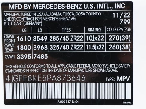 Used 2023 Mercedes-Benz GLS 63 AMG 4MATIC image 15