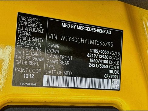 Used 2021 Mercedes-Benz Sprinter 2500 image 24