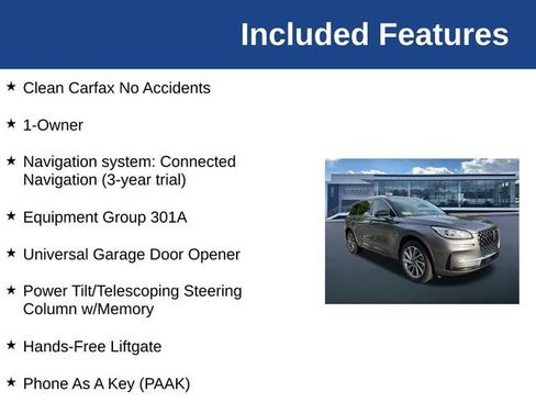Used 2024 Lincoln Corsair Grand Touring w/ Equipment Group 301A AWD/4WD image 5