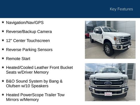 Used 2022 Ford F250 Lariat w/ Lariat Value Package AWD/4WD image 38