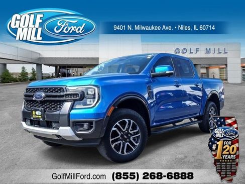 Certified 2024 Ford Ranger Lariat w/ Advanced Towing Package AWD/4WD image 1