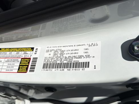 Certified 2024 Toyota Tacoma TRD Sport RWD image 32