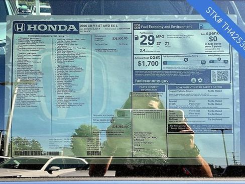 New 2026 Honda CR-V EX-L image 5