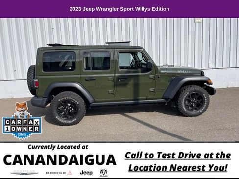 Used 2023 Jeep Wrangler Unlimited Sport AWD/4WD image 4