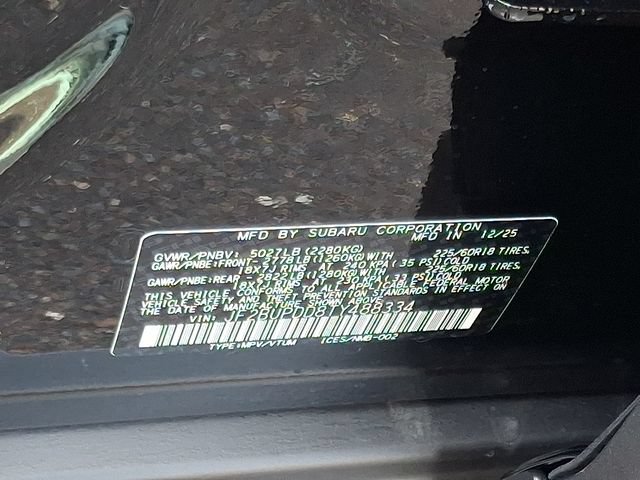 New 2026 Subaru Outback Limited AWD/4WD image 10