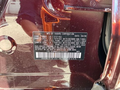 New 2026 Subaru Ascent Touring AWD/4WD image 36