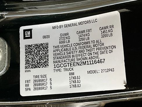 Used 2021 Chevrolet Colorado ZR2 w/ Colorado ZR2 Bison Edition image 32