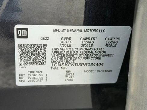 Certified 2023 Chevrolet Suburban Premier AWD/4WD image 25