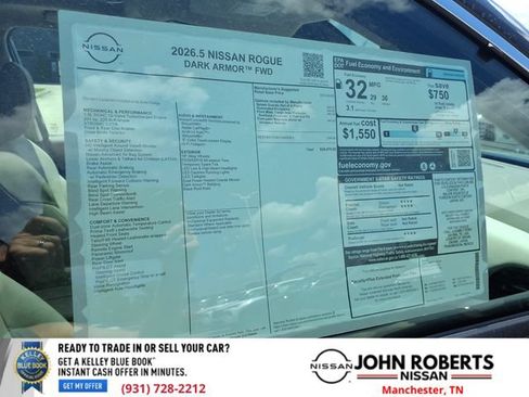 New 2026 Nissan Rogue Dark Armor FWD image 19