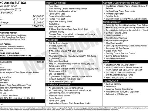 Used 2023 GMC Acadia SLT AWD/4WD image 24