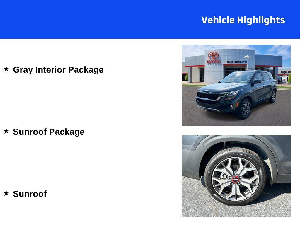 Used 2022 Kia Seltos SX w/ Sunroof Package AWD/4WD image 4