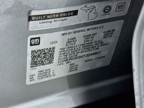 Certified 2026 Chevrolet Traverse LT w/ Driver Confidence Package FWD image 31