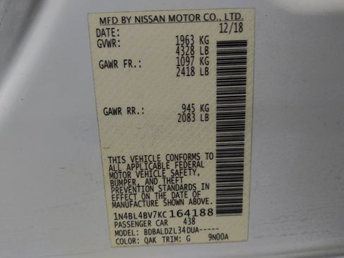 Used 2019 Nissan Altima 2.5 S FWD image 33
