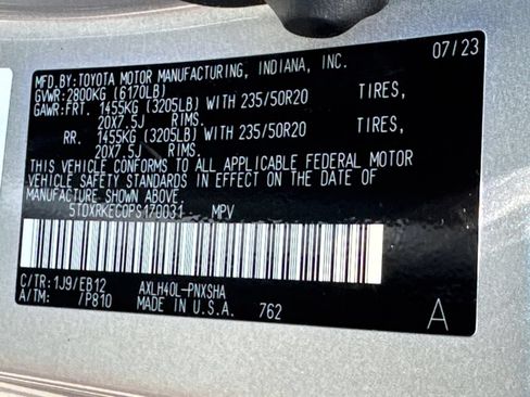 Used 2023 Toyota Sienna XSE FWD image 30