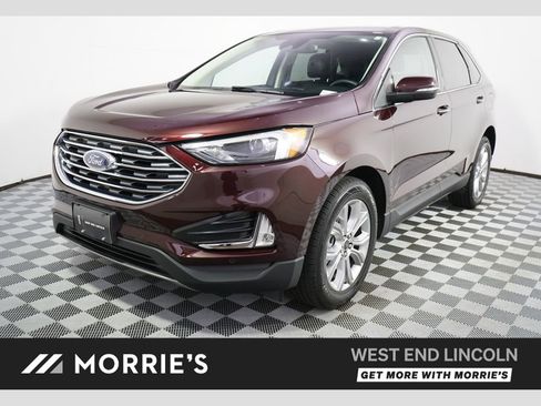 Used 2023 Ford Edge Titanium w/ Class II Trailer Tow Package AWD/4WD image 1
