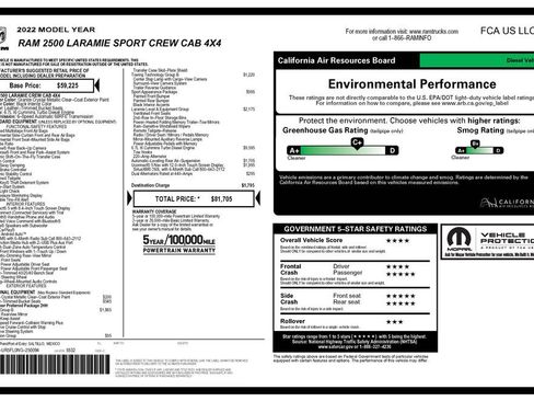 Used 2022 RAM 2500 Laramie image 3