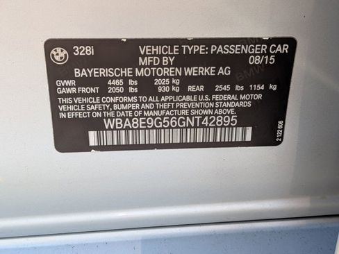 Used 2016 BMW 328i Sedan RWD image 22