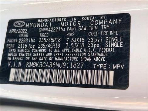 Used 2022 Hyundai Kona N Line w/ Tech Package image 25