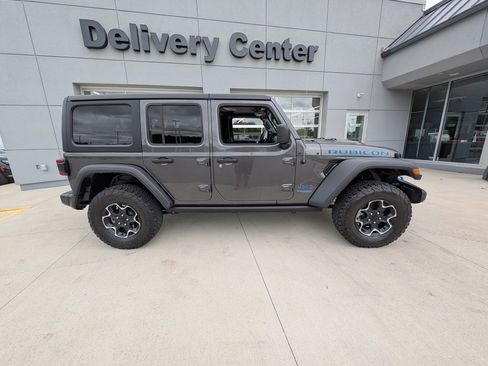 Used 2022 Jeep Wrangler Unlimited Rubicon 4xe w/ Cold Weather Group image 4