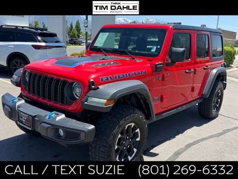 Used 2024 Jeep Wrangler Unlimited Rubicon 4xe AWD/4WD image 6
