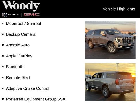 New 2026 GMC Yukon XL Denali w/ Sun & Power Step Package image 3