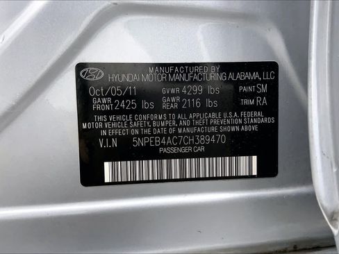 Used 2012 Hyundai Sonata GLS w/ Popular Equipment Pkg FWD image 35