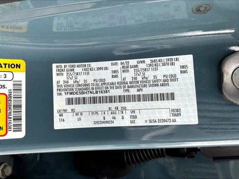 Used 2022 Ford Bronco Big Bend AWD/4WD image 17