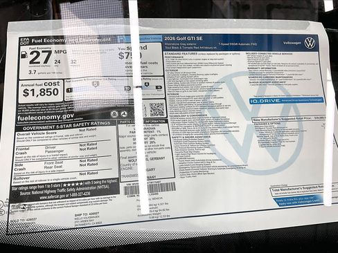 New 2026 Volkswagen GTI SE image 23