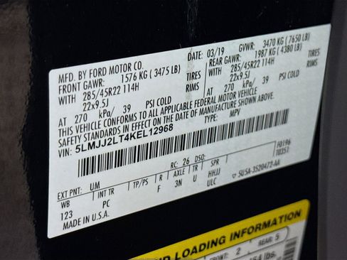 Used 2019 Lincoln Navigator Reserve w/ Cargo Package image 40