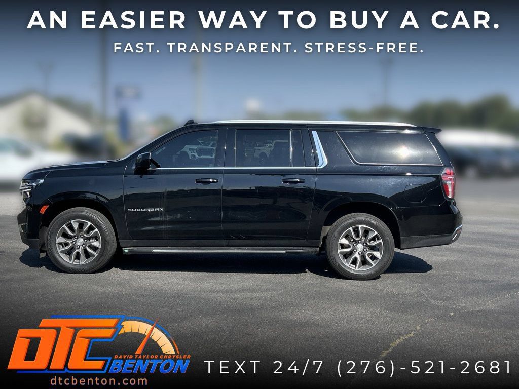 Used 2021 Chevrolet Suburban LT AWD/4WD image 3