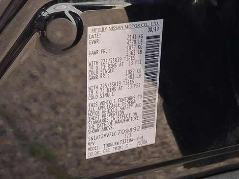 Used 2020 Nissan Rogue SL AWD/4WD image 26