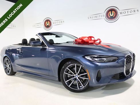 Used 2021 BMW 430i Convertible w/ Premium Package image 1