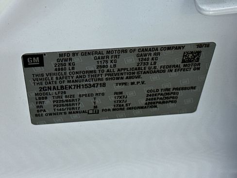 Used 2017 Chevrolet Equinox LS FWD image 12