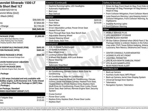 New 2025 Chevrolet Silverado 1500 LT w/ Safety Package RWD image 5