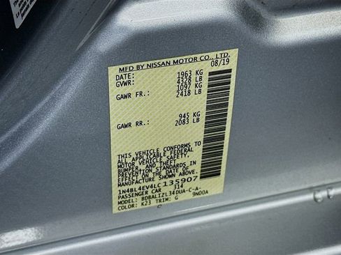 Used 2020 Nissan Altima 2.5 SL FWD image 33